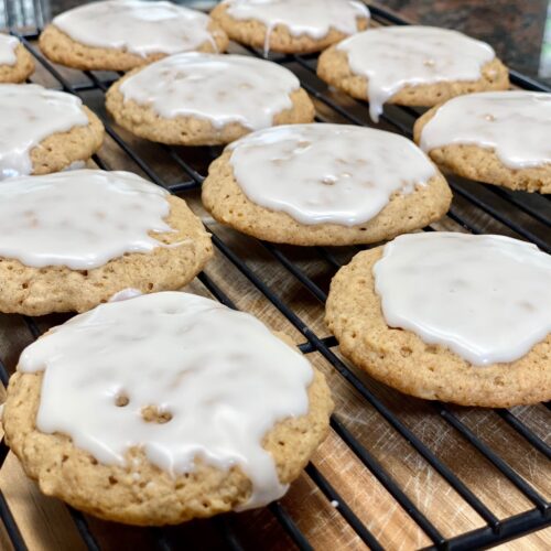 ICED OATMEAL COOKIES - Family Dinner Delights