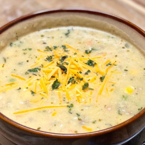 CREAMY HAMBURGER POTATO SOUP - Family Dinner Delights