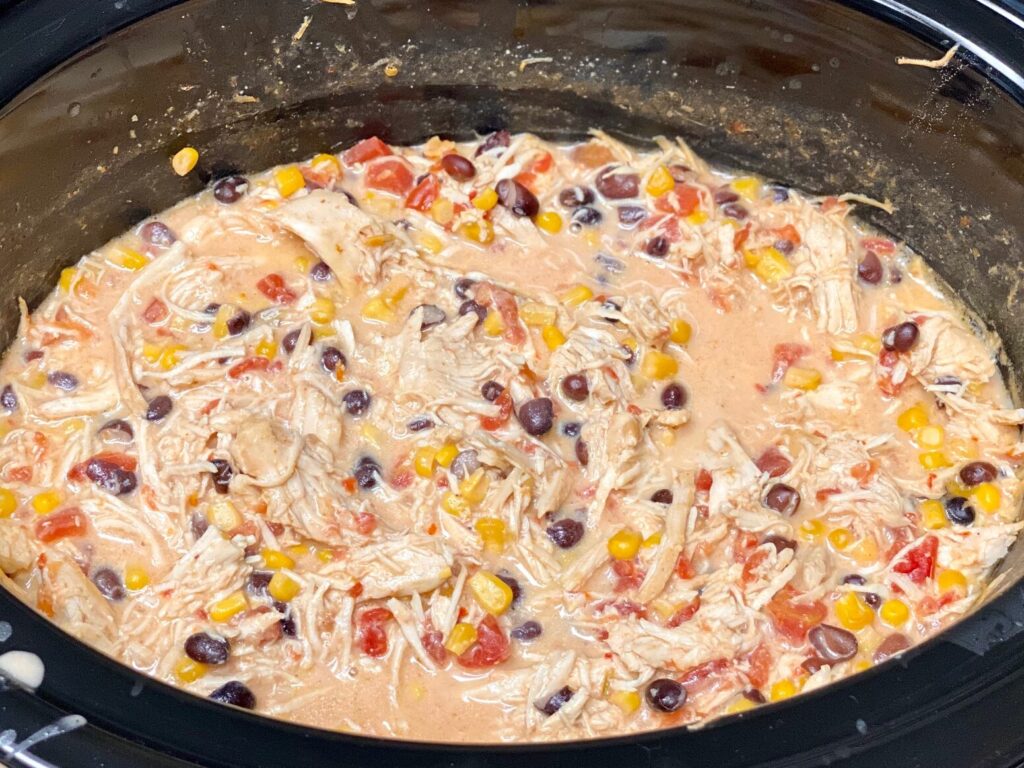 FIESTA CHICKEN TACOS - SLOW COOKER - Family Dinner Delights